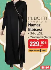 M. BOTTİ NAMAZ ELBİSESİ M. BOTTİ NAMAZ ELBİSESİ